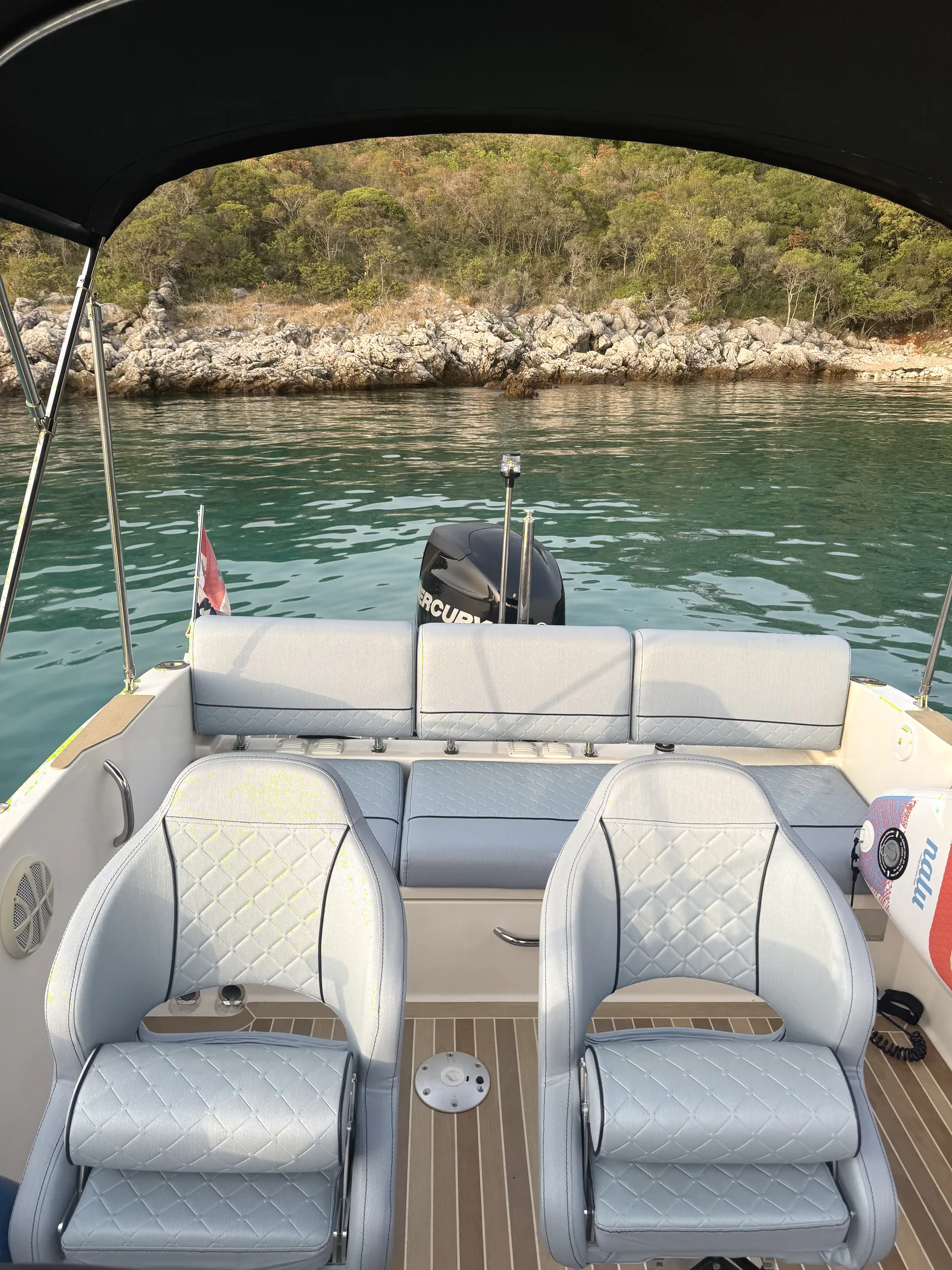 Marine Stitch - Cockpit bench