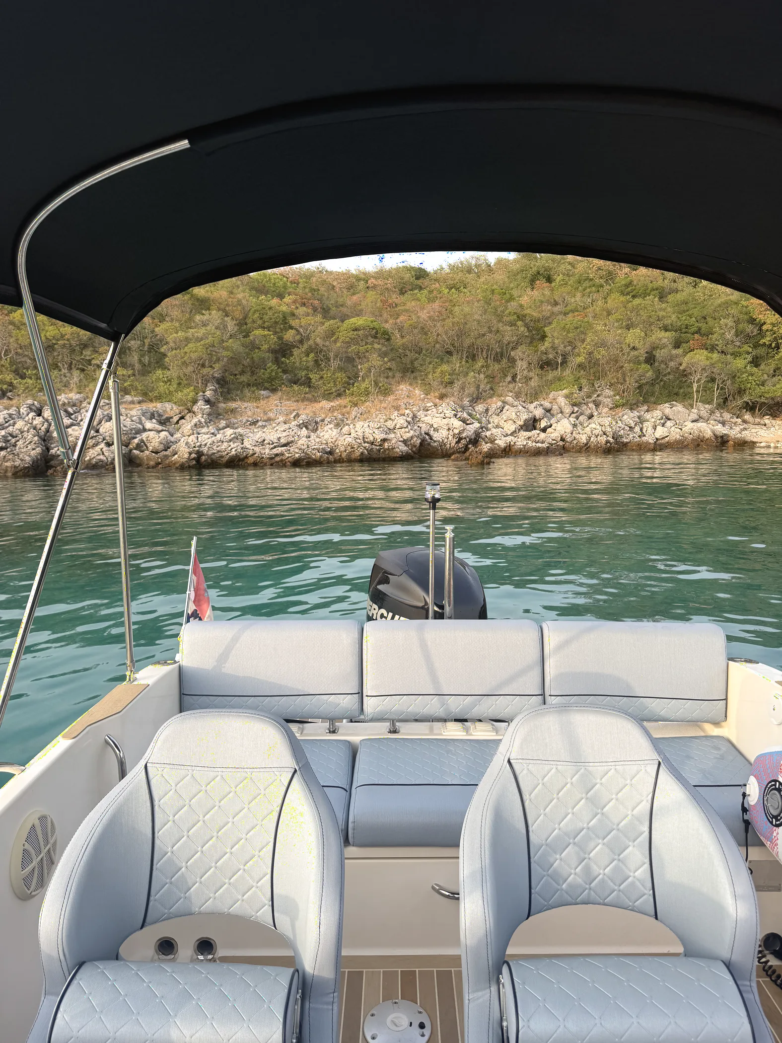 Marine Stitch - Helm seating